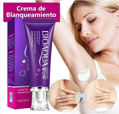 Bioaqua Crema Aclarante y Despigmentante Íntimo Natural